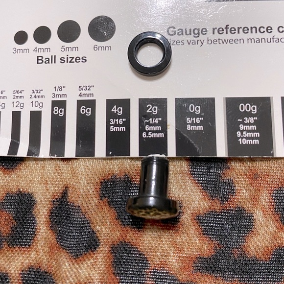 Jewelry 2 Gauge Leopard Plugs With Screw On Back Poshmark